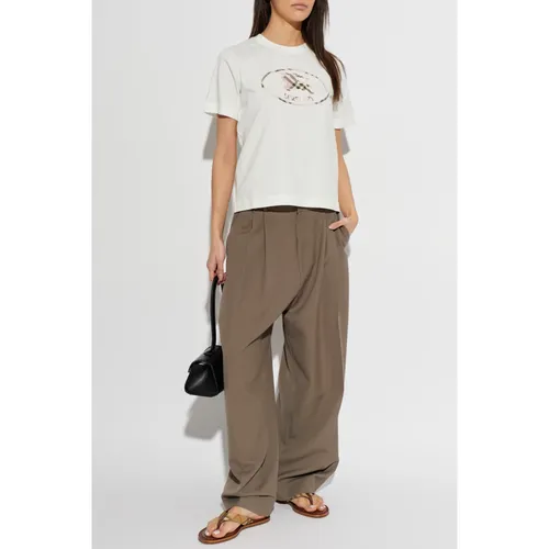 Tops > T-Shirts - - Burberry - Modalova