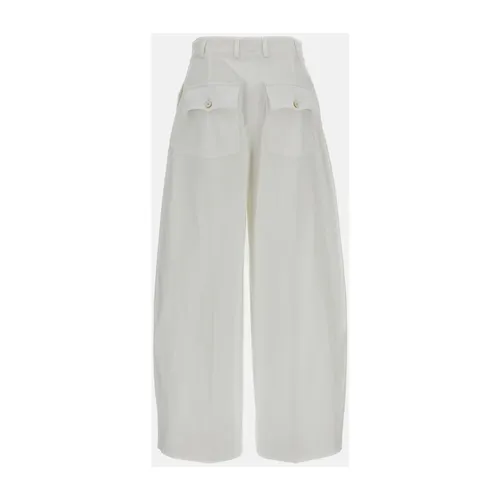 Trousers > Wide Trousers - - Alberto Biani - Modalova