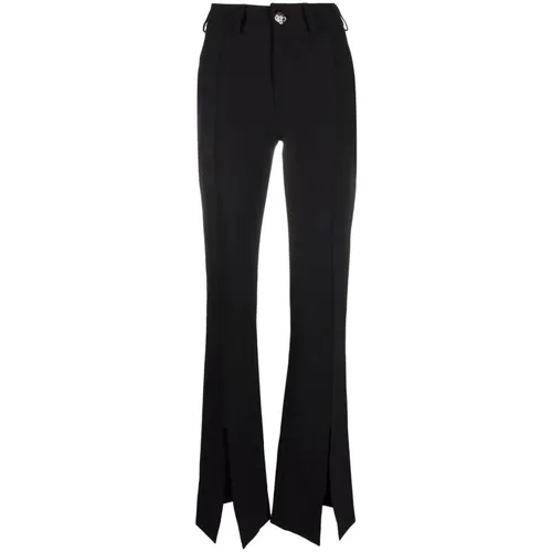 Trousers > Wide Trousers - - Philipp Plein - Modalova