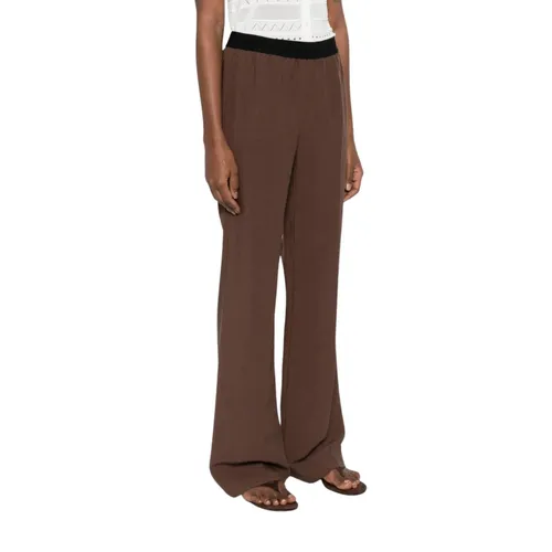 Trousers > Wide Trousers - - Ermanno Scervino - Modalova