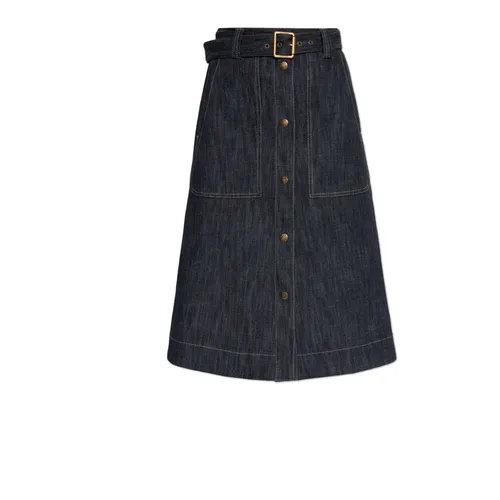 Skirts > Denim Skirts - - Moncler - Modalova