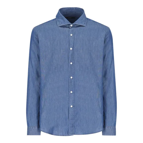 Shirts > Denim Shirts - - Fay - Modalova