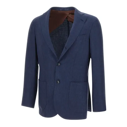 Barba - Jackets > Blazers - Blue - Barba - Modalova