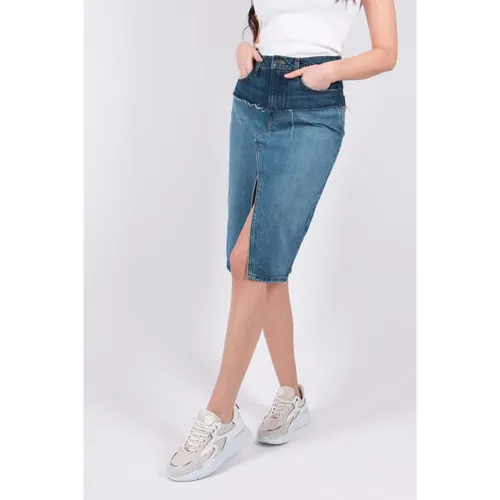 Skirts > Denim Skirts - - Frame - Modalova