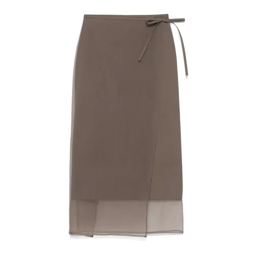 Skirts > Midi Skirts - - Brunello Cucinelli - Modalova