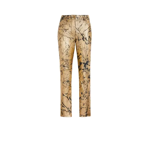 Trousers > Slim-fit Trousers - - Roberto Cavalli - Modalova
