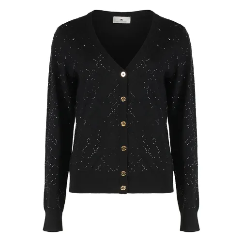 Knitwear > Cardigans - - Elisabetta Franchi - Modalova