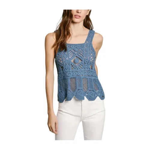 Tops > Sleeveless Tops - - Pepe Jeans - Modalova