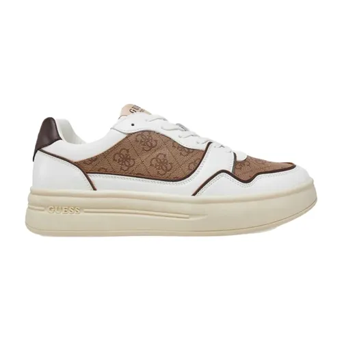 Guess - Shoes > Sneakers - Brown - Guess - Modalova