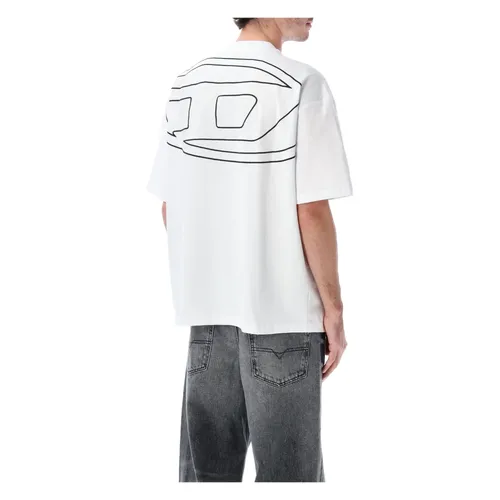 Diesel - Tops > T-Shirts - White - Diesel - Modalova
