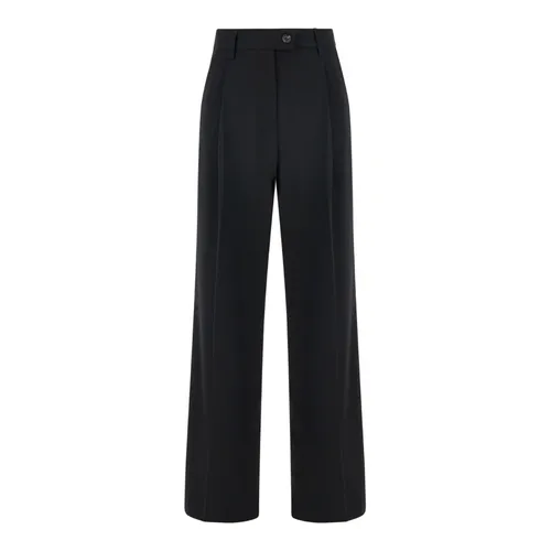 Trousers > Wide Trousers - - Plain Units - Modalova