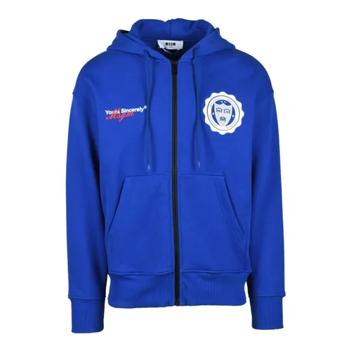Sweatshirts & Hoodies > Zip-throughs - - Msgm - Modalova