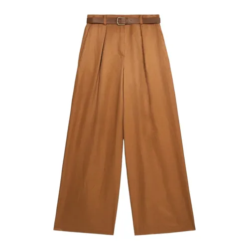 Trousers > Wide Trousers - - Oltre - Modalova
