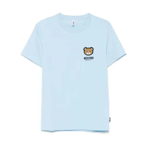 Moschino - Tops > T-Shirts - Blue - Moschino - Modalova