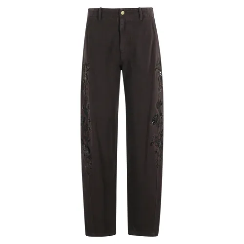 Trousers > Straight Trousers - - Ermanno Scervino - Modalova