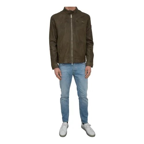 Jackets > Leather Jackets - - Peuterey - Modalova