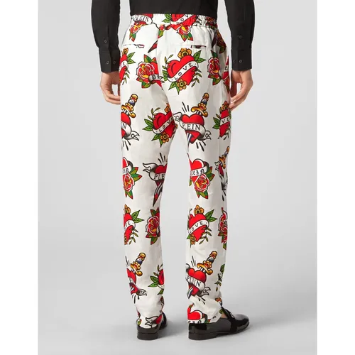 Trousers > Slim-fit Trousers - - Philipp Plein - Modalova