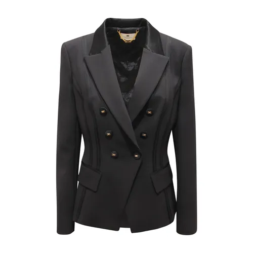 Jackets > Blazers - - Elisabetta Franchi - Modalova