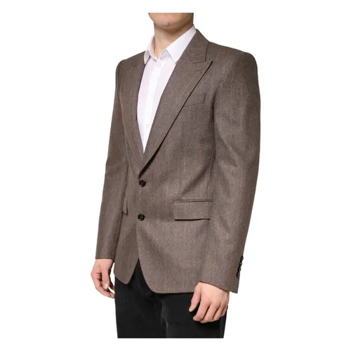 Suits > Formal Blazers - - Dolce & Gabbana - Modalova