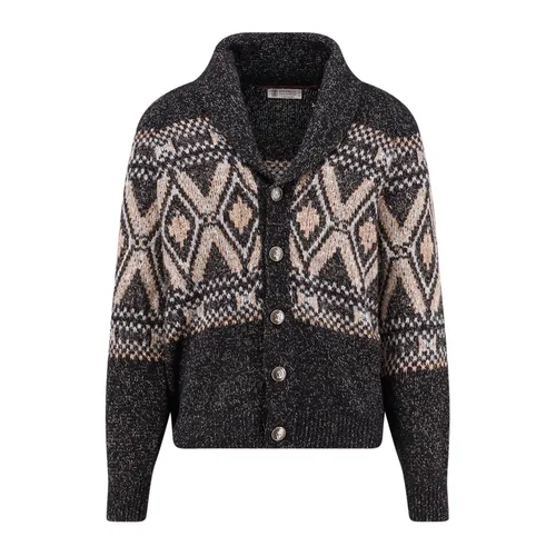 Knitwear > Cardigans - - Brunello Cucinelli - Modalova
