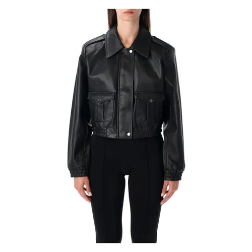 Jackets > Leather Jackets - - The Garment - Modalova