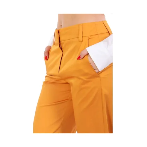 Trousers > Wide Trousers - - Marella - Modalova