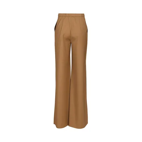 Trousers > Wide Trousers - - Max Mara Studio - Modalova