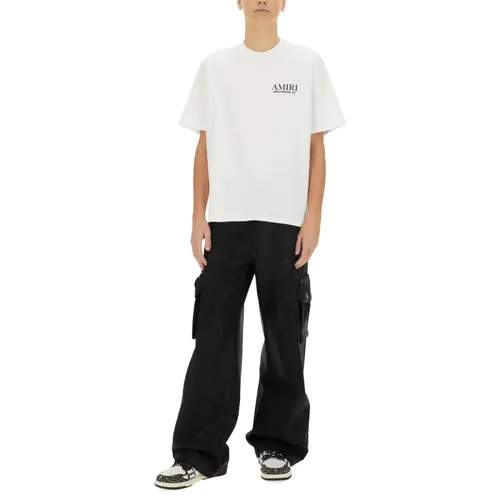 Amiri - Tops > T-Shirts - White - Amiri - Modalova