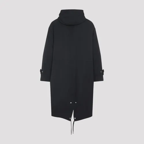 Ami Paris - Coats > Parkas - Gray - Ami Paris - Modalova