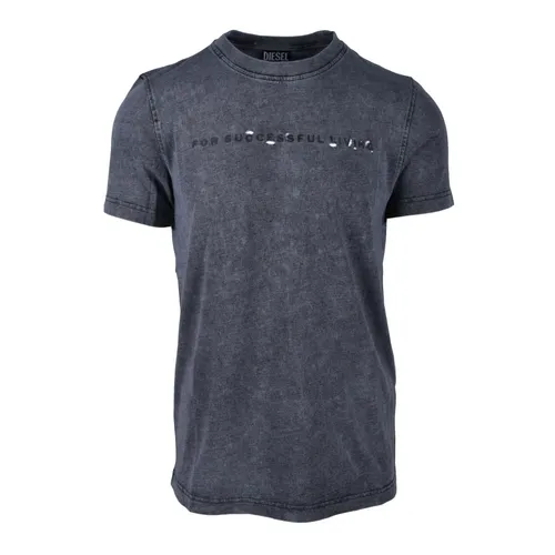 Diesel - Tops > T-Shirts - Gray - Diesel - Modalova