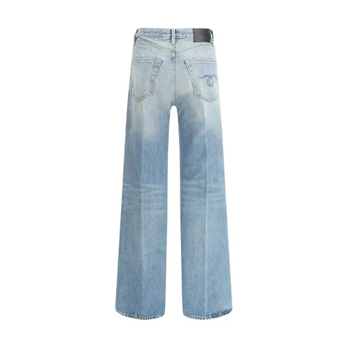 R13 - Jeans > Wide Jeans - Blue - R13 - Modalova