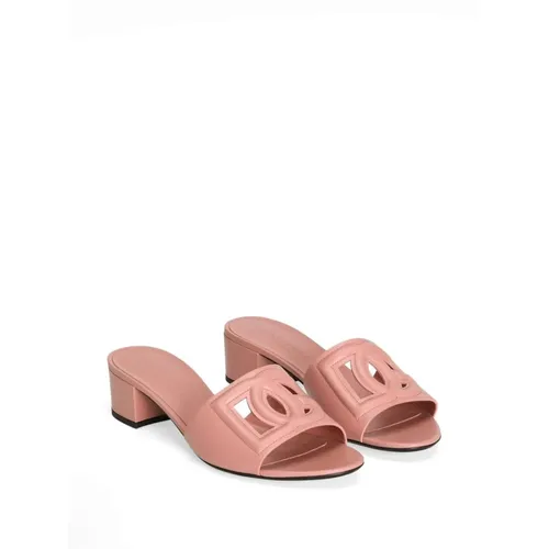Shoes > Heels > Heeled Mules - - Dolce & Gabbana - Modalova
