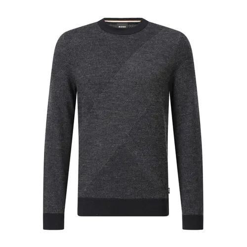 Knitwear > Round-neck Knitwear - - Hugo Boss - Modalova