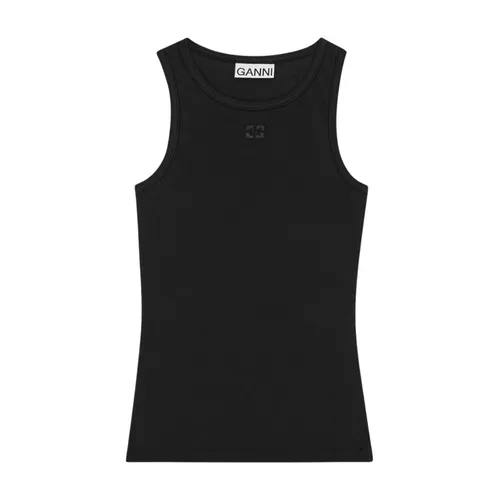 Tops > Sleeveless Tops - - Ganni - Modalova