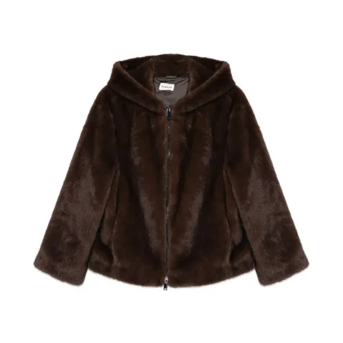 Jackets > Faux Fur & Shearling Jackets - - P.a.r.o.s.h. - Modalova