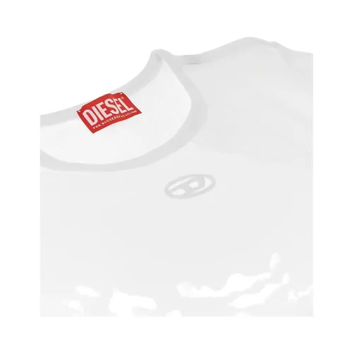 Diesel - Tops > T-Shirts - White - Diesel - Modalova