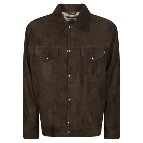 Jackets > Leather Jackets - - Department Five - Modalova
