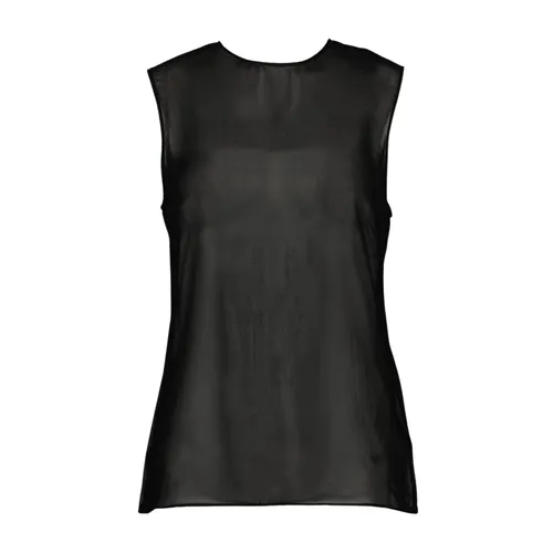 Tops > Sleeveless Tops - - Ami Paris - Modalova