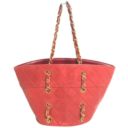 Pre-owned > Pre-owned Bags > Pre-owned Tote Bags - - Chanel Vintage - Modalova