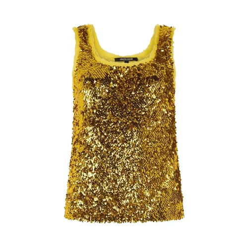 Tops > Sleeveless Tops - - Roberto Cavalli - Modalova