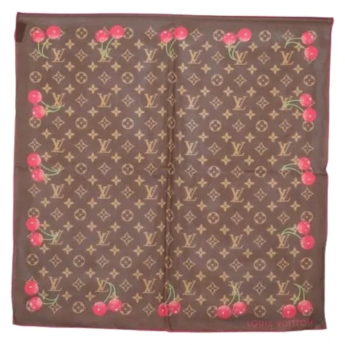 Pre-owned > Pre-owned Accessories > Pre-owned Scarves - - Louis Vuitton Vintage - Modalova