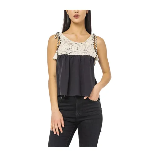 Tops > Sleeveless Tops - - Pepe Jeans - Modalova