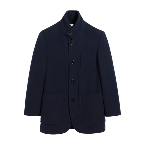 Coats > Single-Breasted Coats - - Ami Paris - Modalova