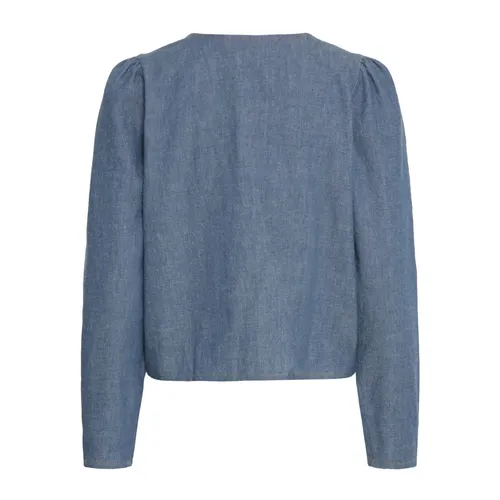 Jackets > Denim Jackets - - Ichi - Modalova