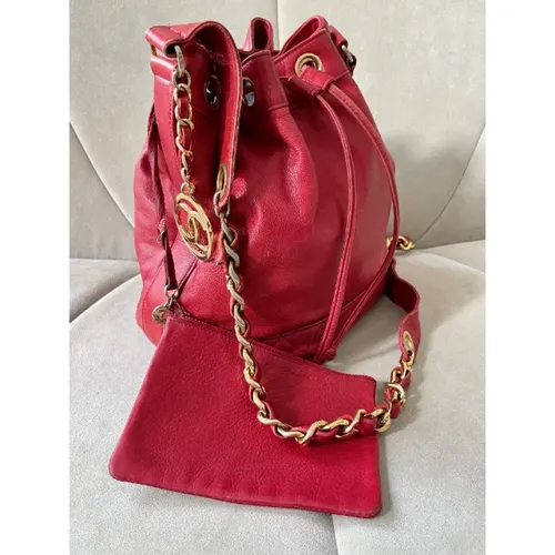 Pre-owned > Pre-owned Bags > Pre-owned Bucket Bags - - Chanel Vintage - Modalova