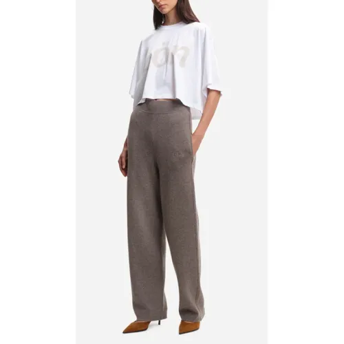 Trousers > Wide Trousers - - Margaux Lonnberg - Modalova