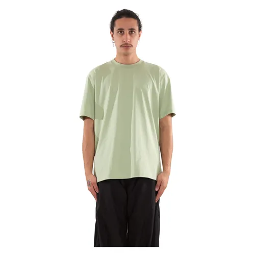 Y-3 - Tops > T-Shirts - Green - Y-3 - Modalova