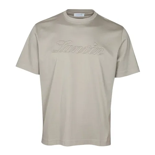 Lanvin - Tops > T-Shirts - Beige - Lanvin - Modalova