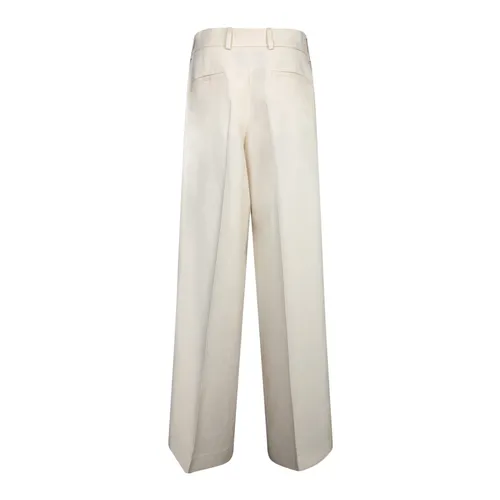 Trousers > Wide Trousers - - Msgm - Modalova