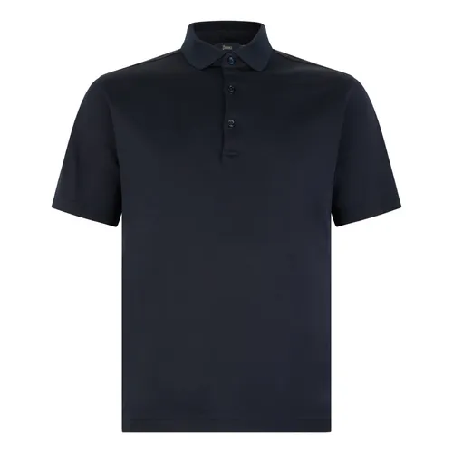 Herno - Tops > Polo Shirts - Blue - Herno - Modalova